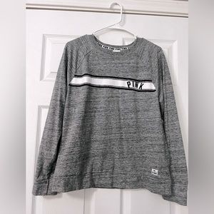 VS PINK oversized Sm long sleeve sweatshirt.‎